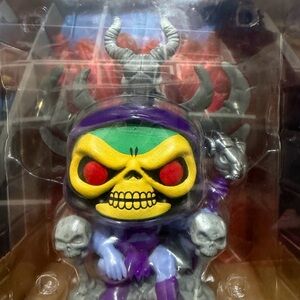 Funko Skull Warrior Figure - Green, Red, Purple, Silver